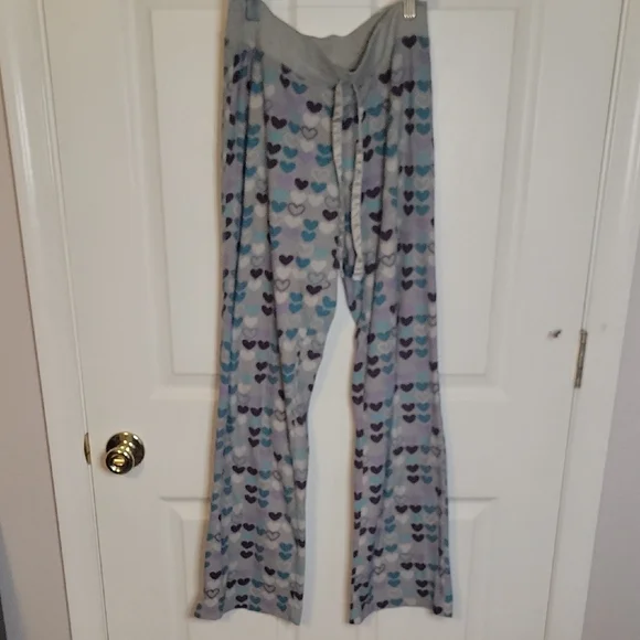 Aeropostale S Heart Patterned PJ Pants - Picture 1 of 3